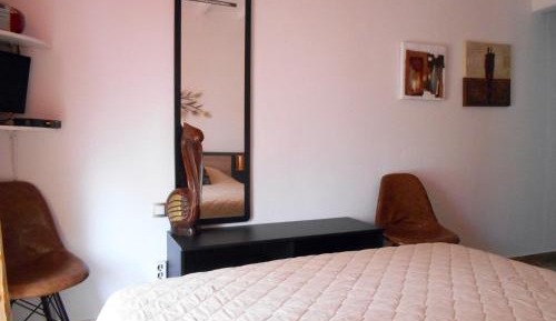 Double or Twin Room with Kitchenette corner Pool view