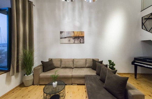 Kalamata Apartment | Aigli Seafront Loft-Bespoke Design Gem