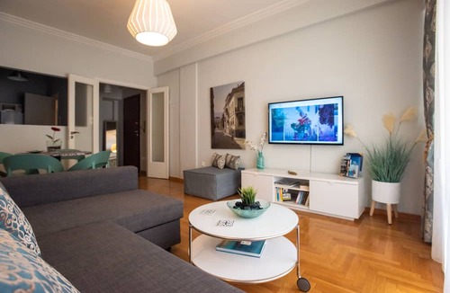 Anafiotika Apartment | Blue Ark Acropolis Light