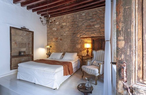Lindos Cabin | Boho style luxury lodge with private courtyard in the heart of Lindos.