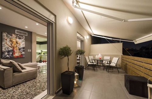 Athens Apartment | Ma Maison Penthouse No1, Acropolis view, Huge terrace, 315 Mbps