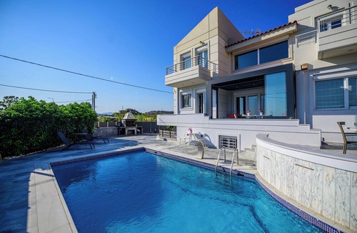 Lagonissi House | Lagonisi Villa over the sea
