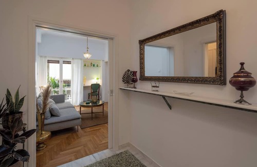 Exarhia Apartment | 2BR Vintage & Artistic Retreat in Athens heart
