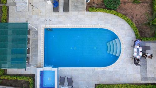 Loutra Oraias Elenis Apartment | Loutra Horizon Suite | Pool, Sea View & Comfort