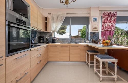 Psalidi Apartment | Celeste Sea View Home with Jacuzzi and BBQ