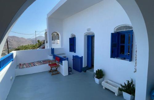 Aegiali House | Cycladic House with Aegean Sea View