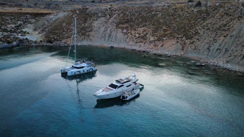 Lindos Boat Rental | The Duke Superyacht - LINDIAN