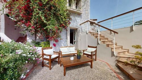 Melissopetra House | Epidavros Villas Voukamvilia Retreat, Shared Pool