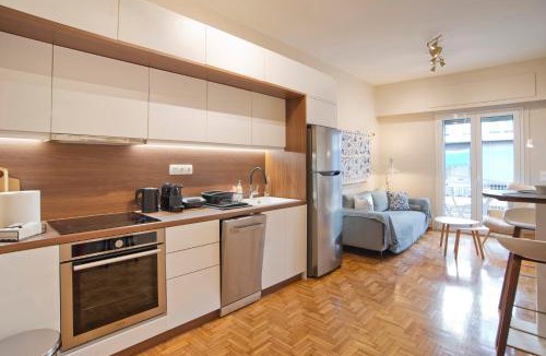 Thissio Apartment | Steps from History Thissio 2BR Spotless Apt