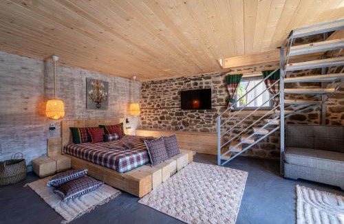 Karpenisi Ski Chalet | Dandy Villas Karpenisi Complex - Lux Chalets - Inflatable Pool-Hot Tub