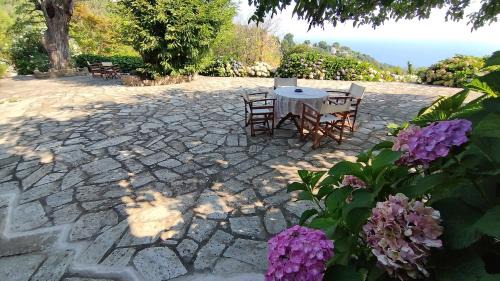 Zagora-Mouresi Villa | White stone house with great sea view