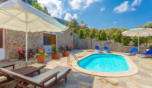 Villa Katerina Private Pool Sea Views A C Wifi - 2179