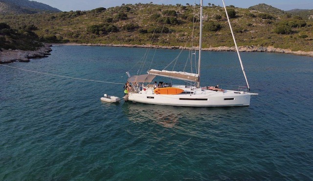 Sun-Kissed Sailing Adventure in the Sporades Islands from Volos, Thessaly