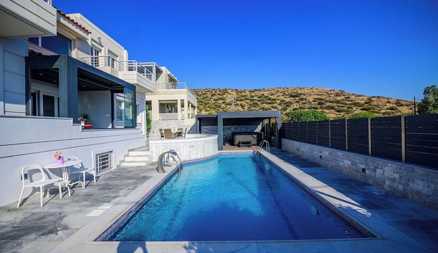Lagonisi Villa over the sea