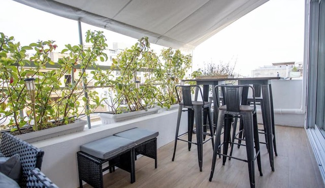 Acropolis Panorama Luxury Loft 8th fl Balcony View